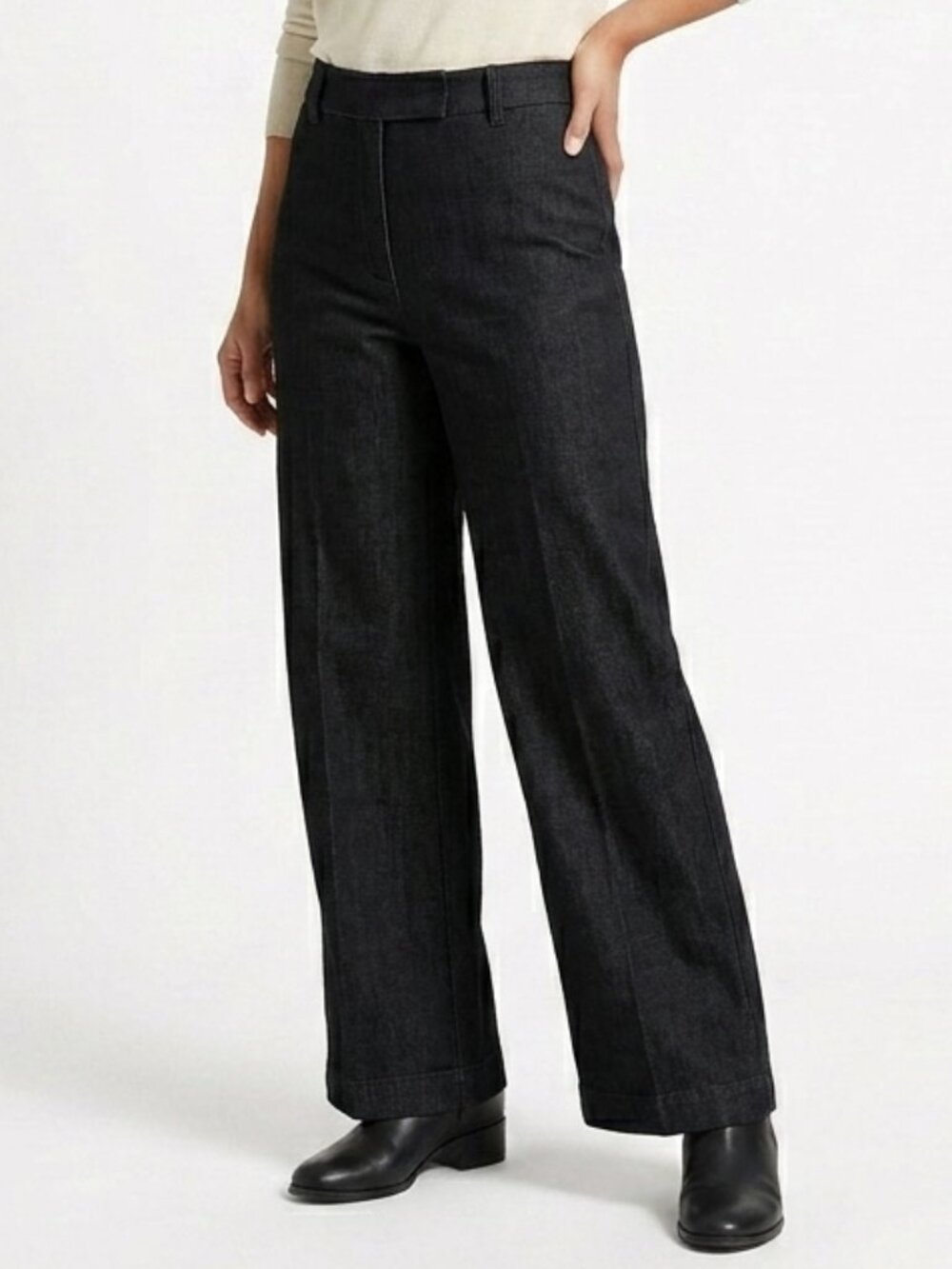 Laura Studio Stretch Dress Denim Pant- Sz. 12P